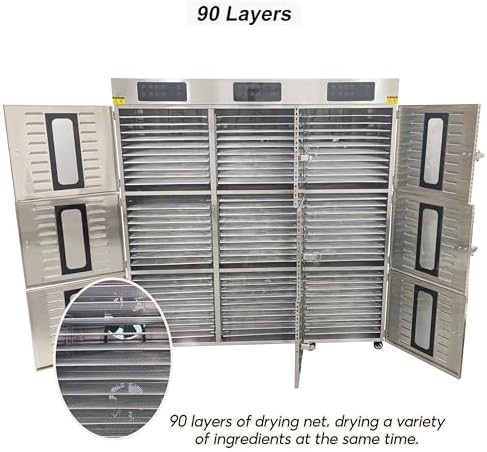 Commercial nine door ninety tray dryer — photo 4
