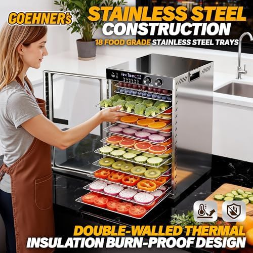 Eighteen tray stainless steel jerky machine — photo 4