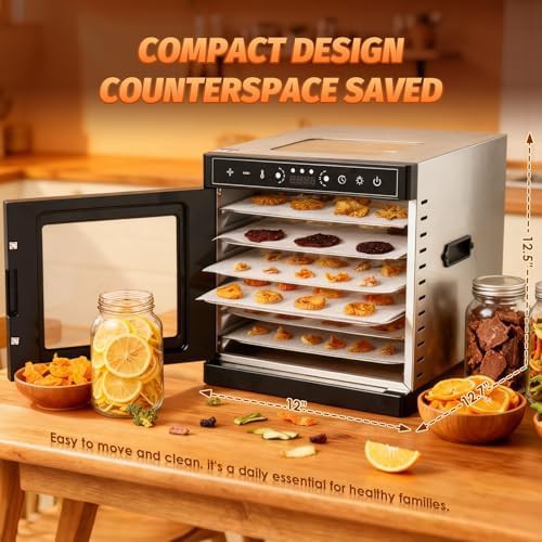 Six tray digital control fruit dryer — photo 4
