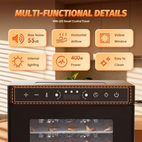 Six tray digital control fruit dryer — photo 5