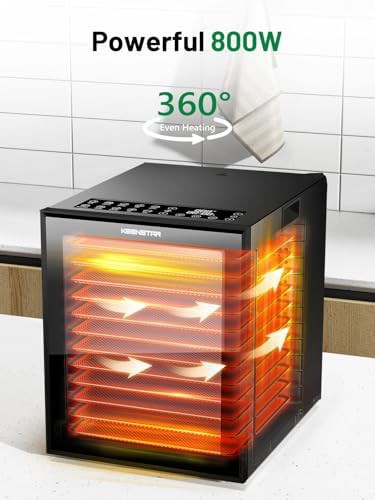 Twelve tray stainless steel preset dehydrator — photo 4