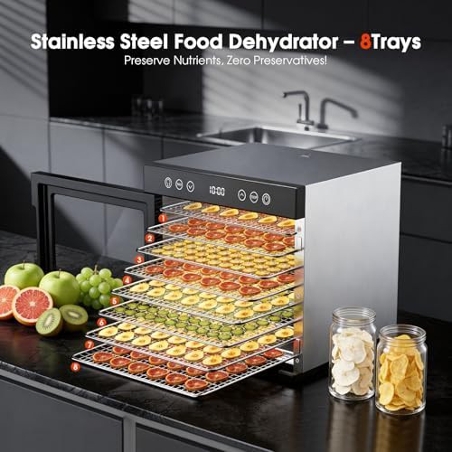 Upgraded eight tray powerful food dryer — photo 3