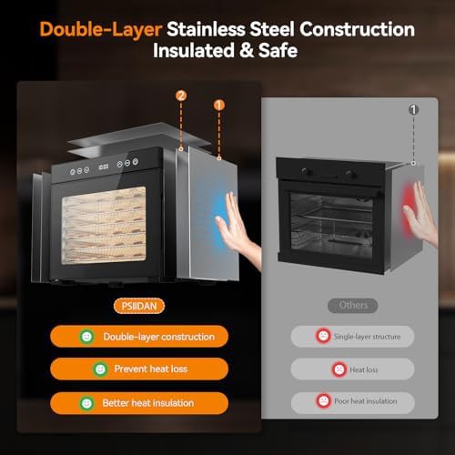 Basic eight tray stainless steel food dryer — photo 4