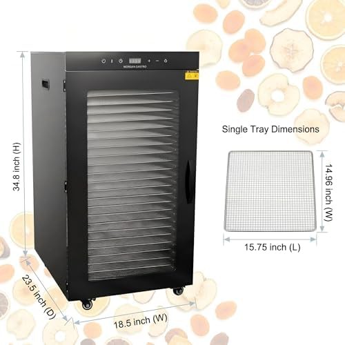 Large commercial twenty four tray stainless dryer — photo 4
