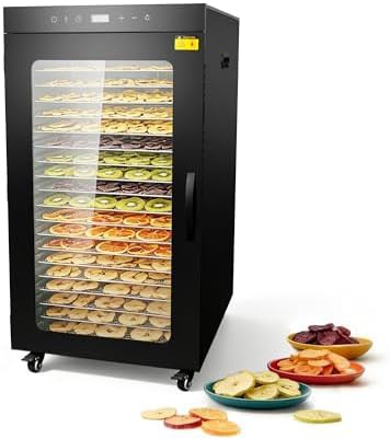 Twenty tray professional stainless dehydrator