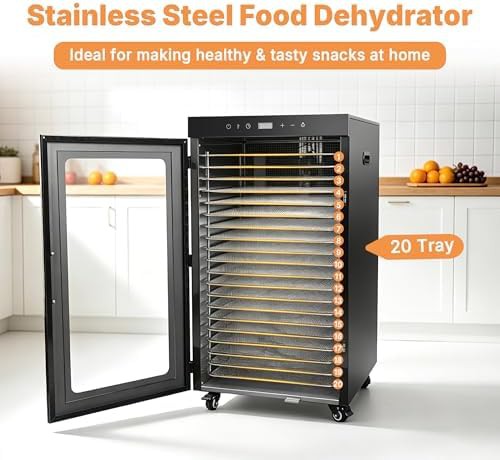 Twenty tray professional stainless dehydrator — photo 3