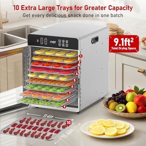 Ten tray commercial style dehydrator — photo 3