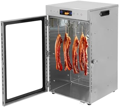 Stainless steel dehydrator with hanging hooks