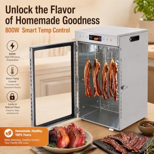 Stainless steel dehydrator with hanging hooks — photo 3