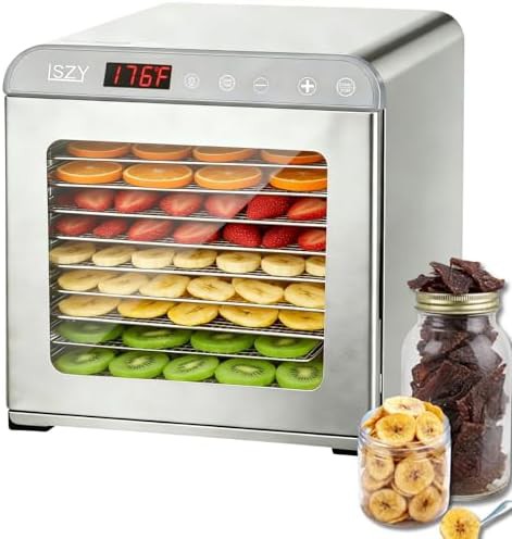 Ten tray silver dryer with digital timer