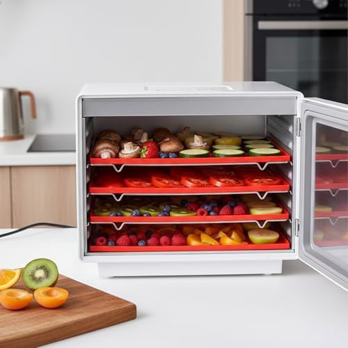 Silicone dehydrator trays with raised edges — photo 4