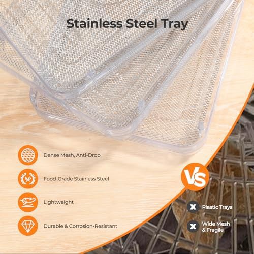 Five tray stainless steel 400W dehydrator — photo 3