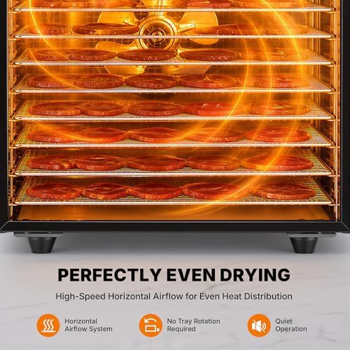 Twelve tray stainless steel preset dehydrator — photo 3
