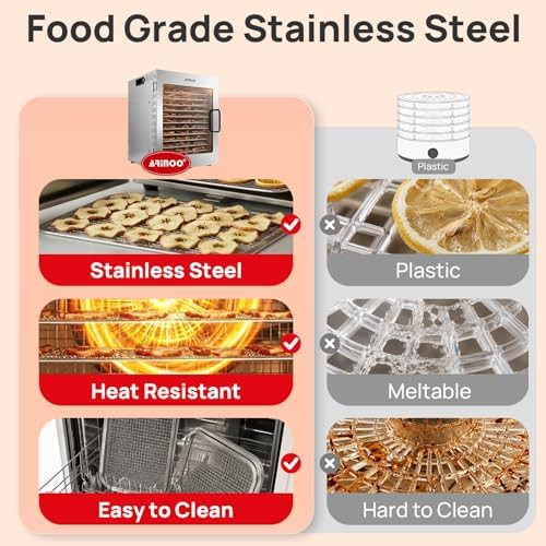 Twelve tray 360 airflow stainless steel dryer — photo 3