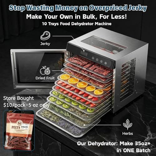 Ten tray high temp stainless dehydrator — photo 3