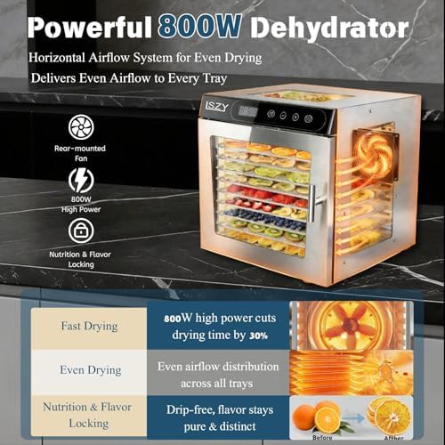 Ten tray high temp stainless dehydrator — photo 4