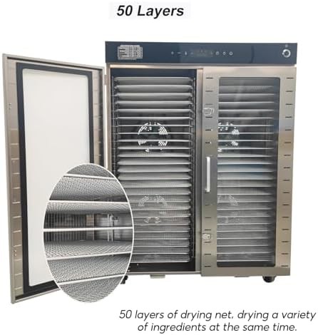 Commercial fifty tray stainless steel dryer — photo 4