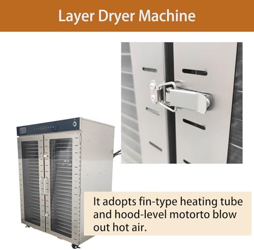Fifty layer stainless steel commercial food dryer — photo 3