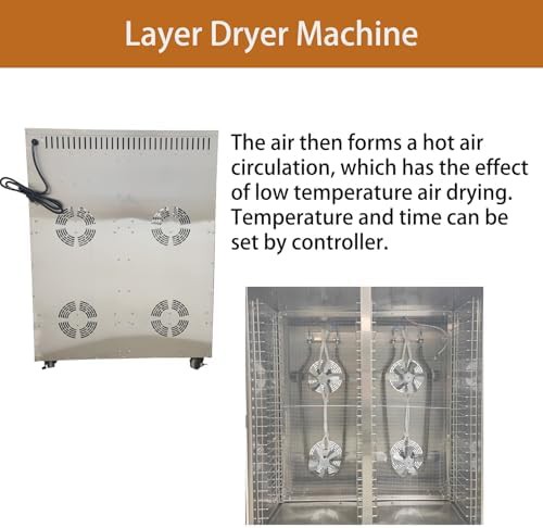 Fifty layer stainless steel commercial food dryer — photo 4