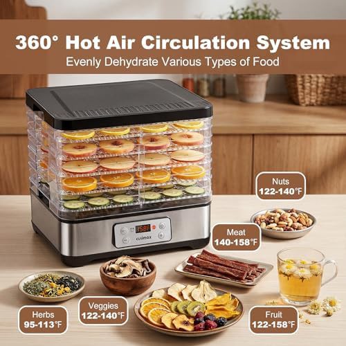 Five tray digital dehydrator with bpa free plastic — photo 5