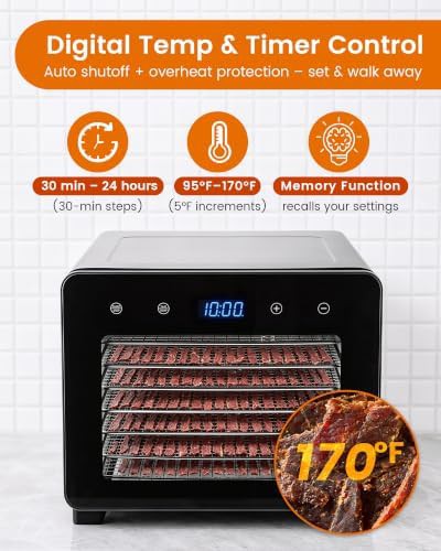 Eight tray stainless steel dryer with window — photo 4