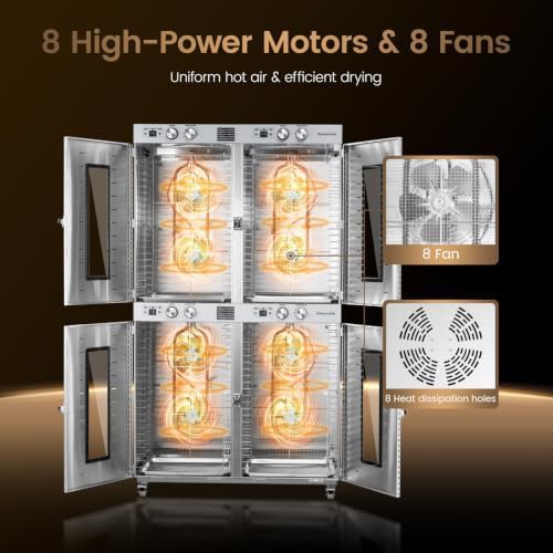 Commercial eighty eight tray 220V dryer — photo 3