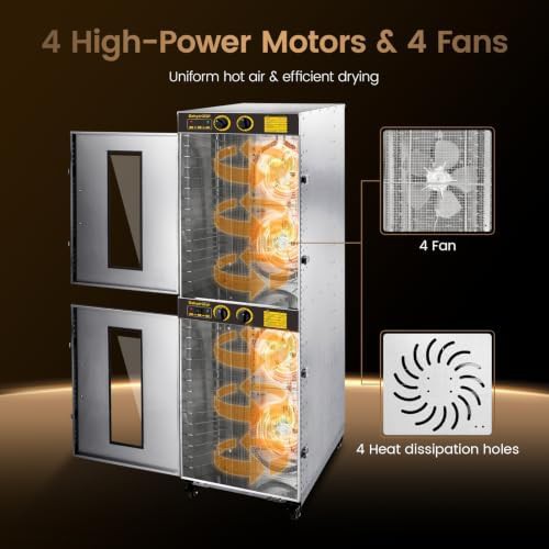 Stainless thirty two tray commercial dryer — photo 3