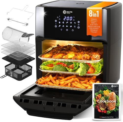 Stainless steel six in one air fryer oven