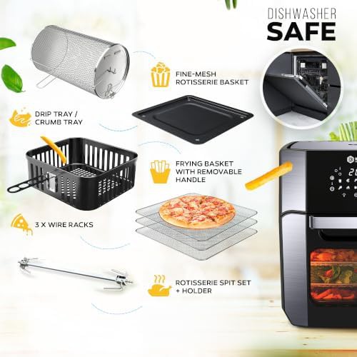 Stainless steel six in one air fryer oven — photo 3