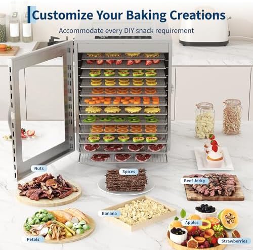 Twelve tray commercial food dehydrator machine — photo 4