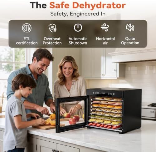 Eight tray black stainless steel dryer — photo 4