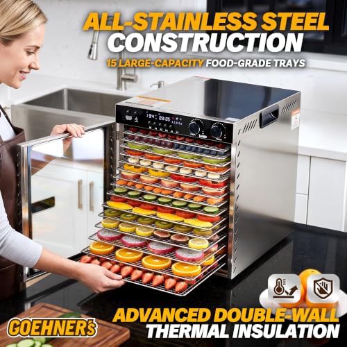 Fifteen tray stainless steel jerky machine — photo 4