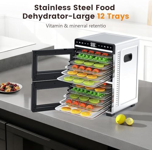 Twelve tray dual chamber stainless steel dryer — photo 3