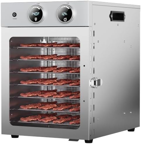 Eight tray precise temperature metal dryer
