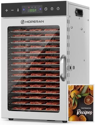 Sixteen tray commercial grade stainless dryer