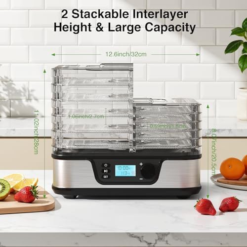 Five tray dehydrator with 72H timer — photo 5