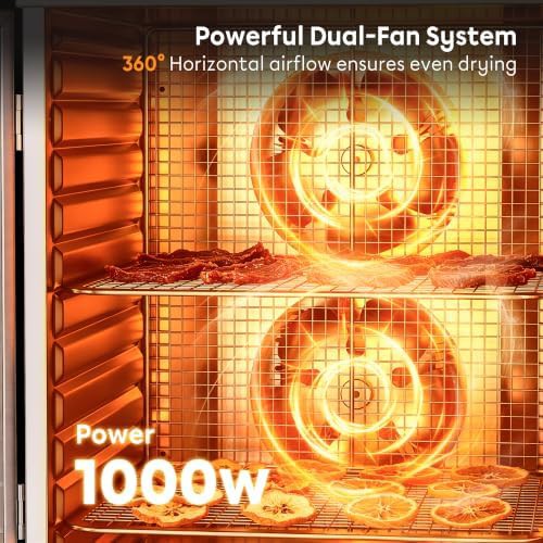 Twelve tray dual fan commercial food dryer — photo 5