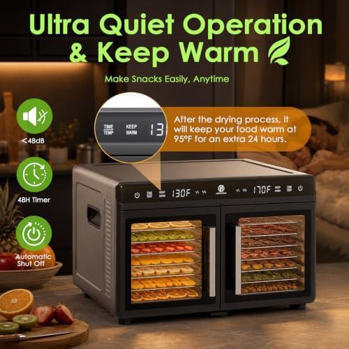 Dual zone sixteen tray food dehydrator — photo 5