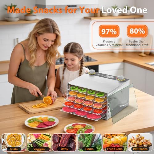 Compact five tray stainless steel dryer — photo 4