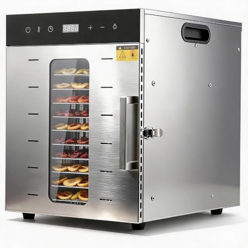Ten tray stainless steel jerky maker