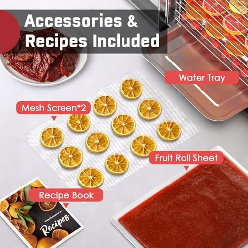 Sixteen tray stainless dehydrator with presets — photo 5